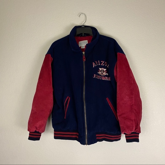Arizona Jeans Company Varsity Jacket Size Medium - Picture 2 of 6